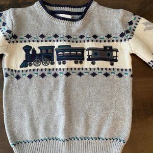 Boys Gymboree Train Sweater - 18-24 mo.